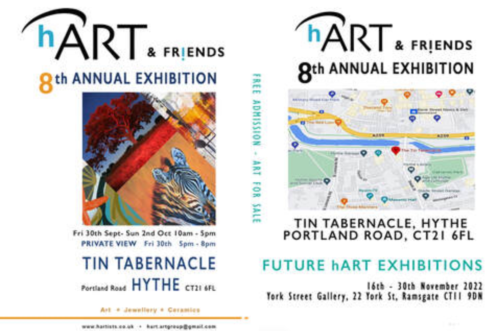 HART & Friends 8th Annual Exhibition 2022 – Hythe
